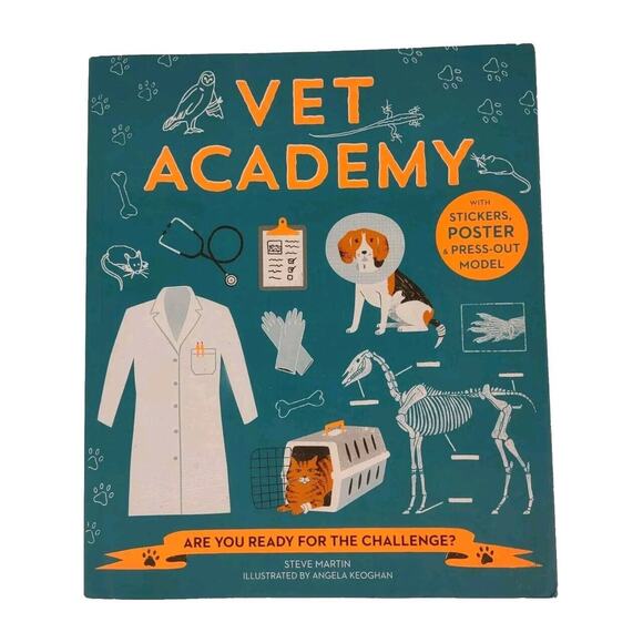 Vet Academy: Are you ready for the challenge Activity Learning Bk Steve Martin - Picture 2 of 10